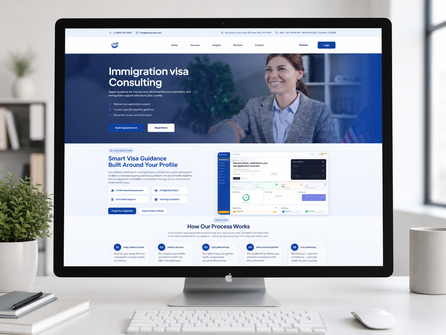 VisaConsulto AI visa consultancy platform